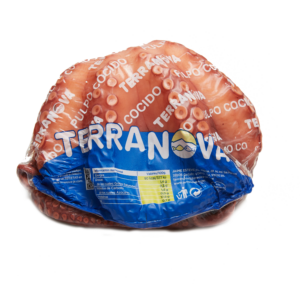 PULPO ENTERO COCIDO CONGELADO AL VACÍO