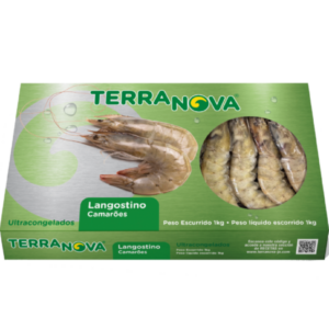 LANGOSTINO ENTERO (HOSO) CRUDO CONGELADO MARCA TERRANOVA